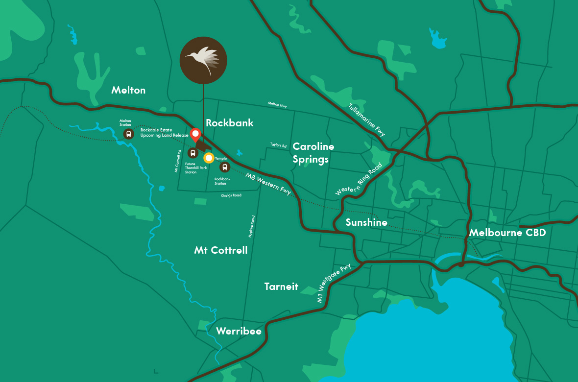 Rockdale Estate Location map